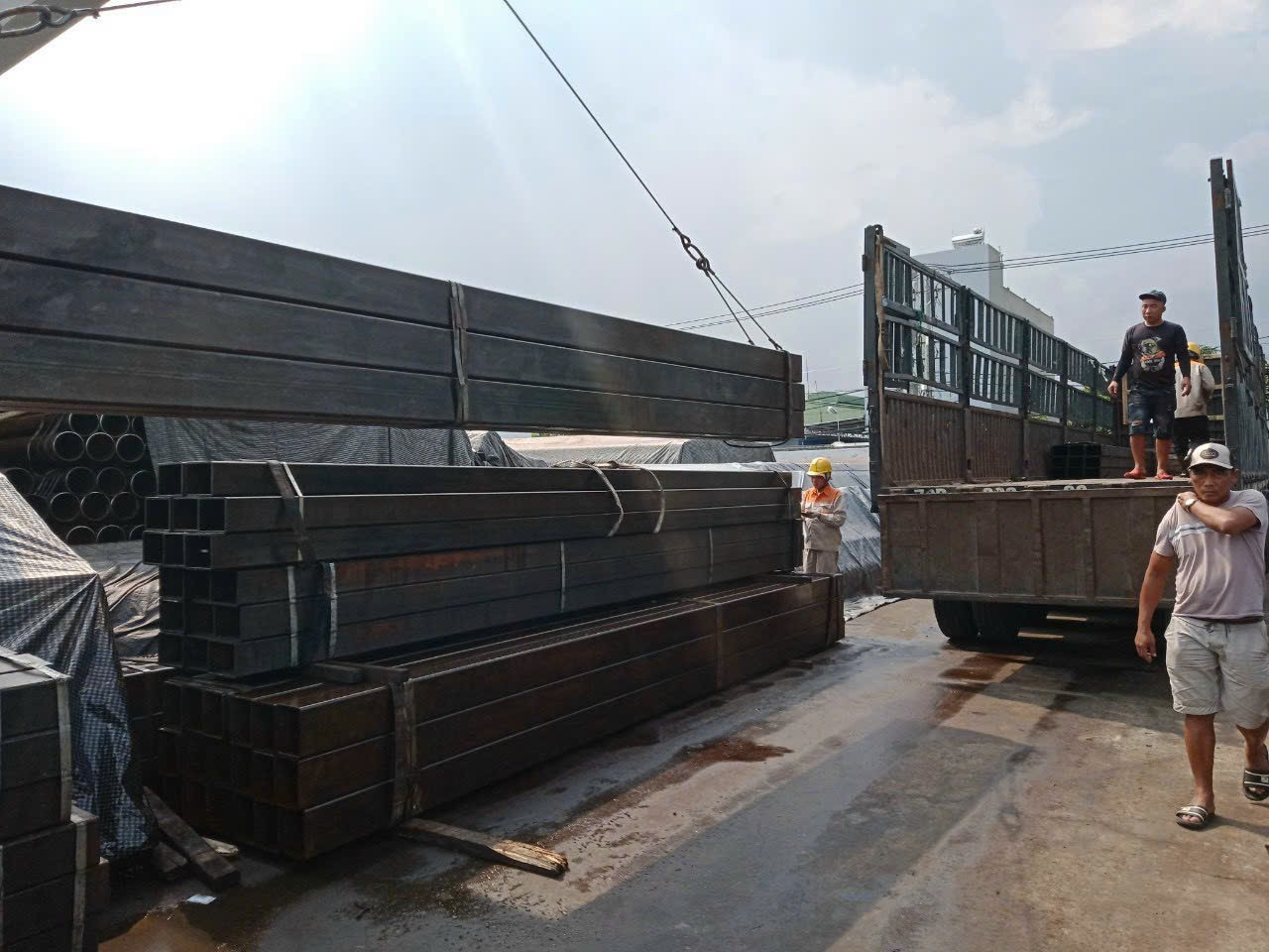 THÉP HỘP 50X100X2MM, THÉP HỘP CHỮ NHẬT 50X100X2LI