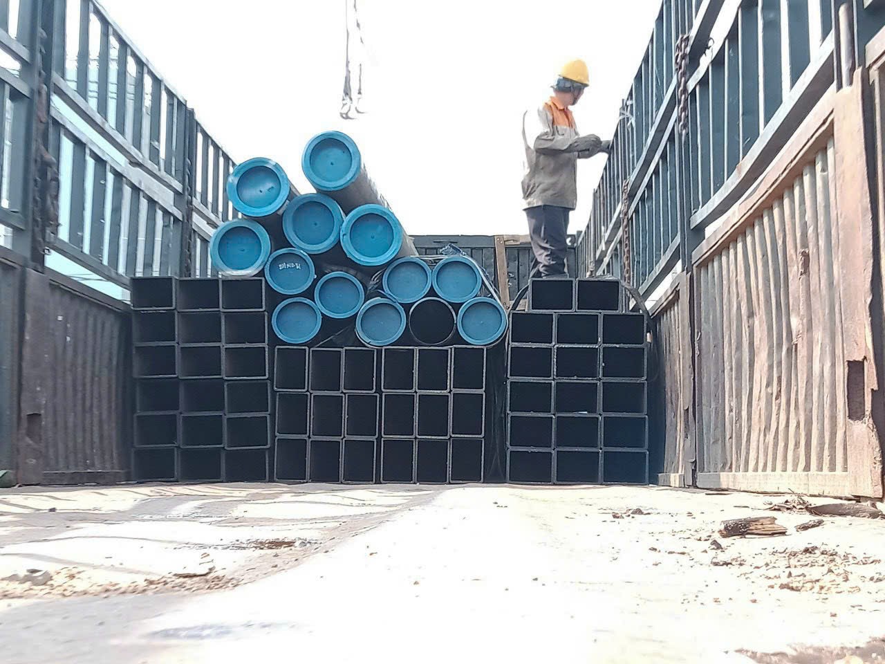 THÉP HỘP 60X120X5MM, THÉP HỘP CHỮ NHẬT 60X120X5LI