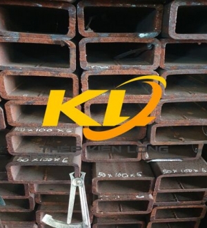 THÉP HỘP ĐEN 50X100X6MM/ THÉP HỘP 100X50X6