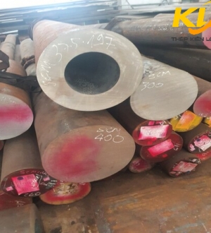 THÉP ỐNG SCM440/SCM420 PHI 375 LỖ 197MM